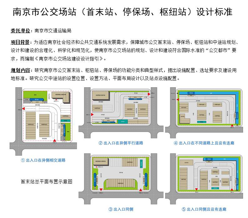 南京公交场站设计标准