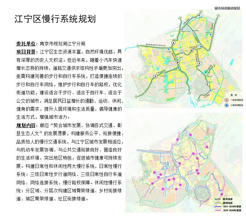 江宁区慢行交通规划