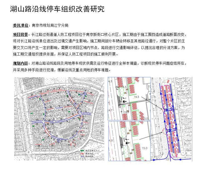 湖山路沿线停车组织改善研究